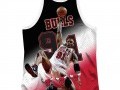 Camiseta Behind the Back Chicago Bulls Dennis Rodman