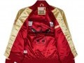 Mitchell & Ness | Lightweight Satin Jacket Light Gold